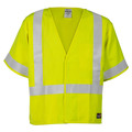 Kishigo 4X, Lime, Class 3, Usa, Fr Economy Vest F498-4X